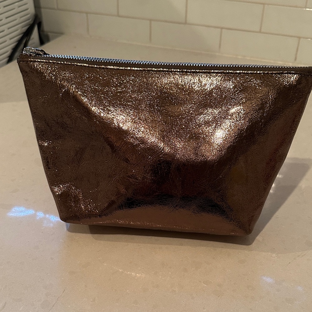 Madewell Shimmering Bronze Pouch